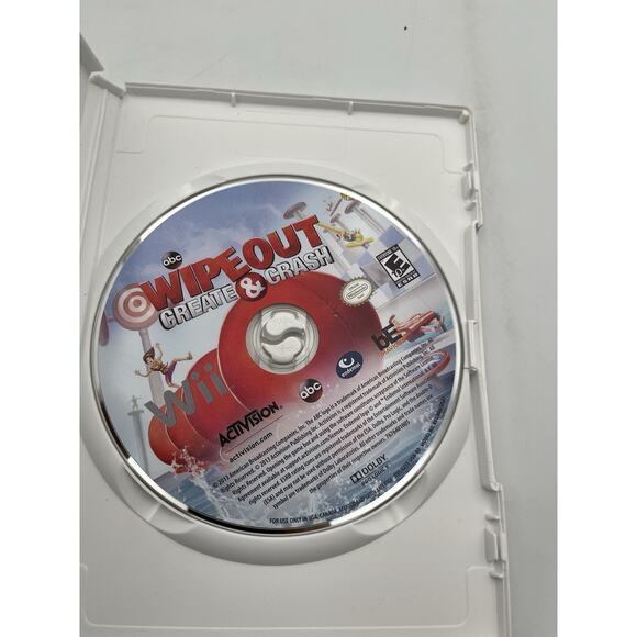 Wipeout Create and Crash (Nintendo Wii) Clean & Tested Working - Free Shipping - Picture 3 of 4